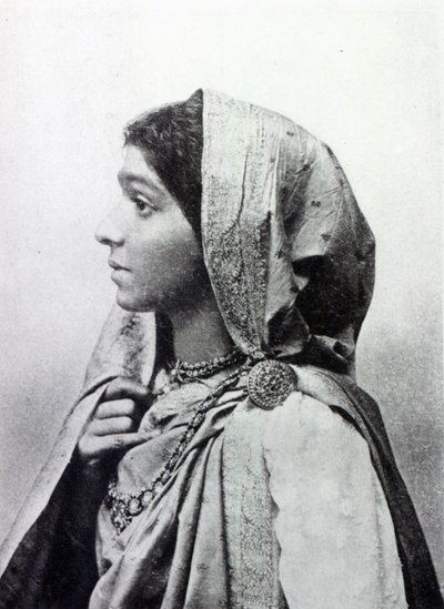 Sarojini Naidu by English Photographer